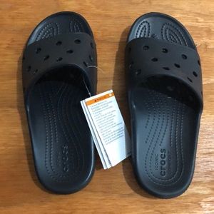 Crocs slides size 7